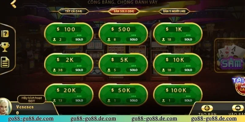 Cách chơi sâm lốc đơn giản qua quy luật