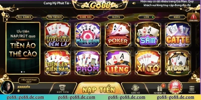 Đăng ký GO88, đăng nhập GO88 mang lại nhiều quyền lợi