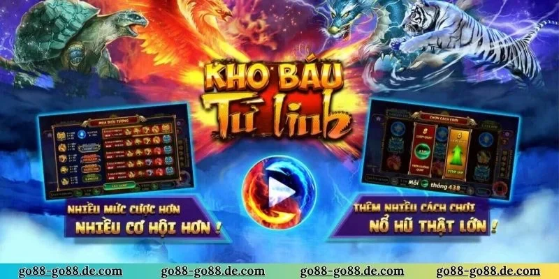 Nổ hũ Kho Báu Tứ Linh