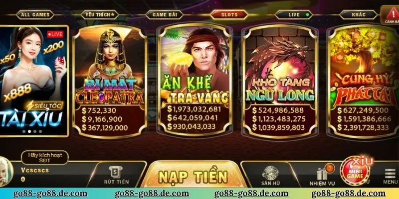 Vì sao anh em nên tham gia nổ hũ GO88?